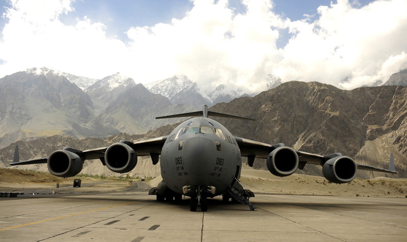 hd, afghanistan, 1080P, globemaster, c, Military, aircraft, art, x