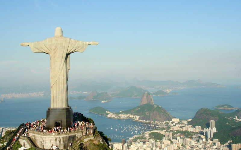 cristo, christ, redeemer, rio, janeiro, redentor, cityscapes, 1080P