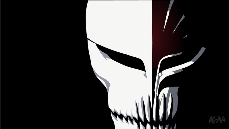 studio shot, cut out, white color, fork, Anime, 4K, bleach, single object, elegance, hollow mask, white background, black color, no people, still life