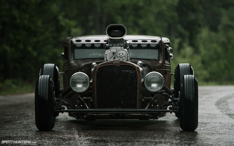 vehicle front, vehicle, Chevrolet, old car, asphalt, 1080P, Ram Air Blower, Chop  Top, Hot Rod, engine exhaust, Speedhunters, road, engines, Roadster