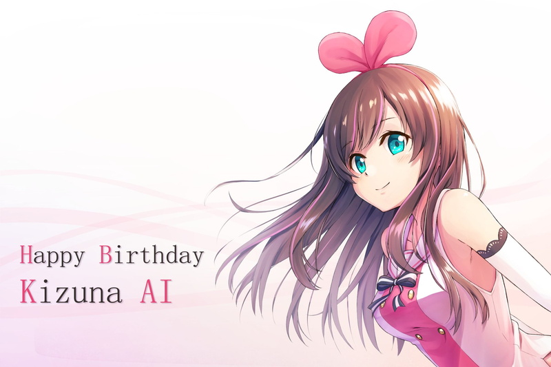 AI Channel, 1080P, Anime, Aqua Eyes, Brown Hair, Smile, Kizuna AI, Girl