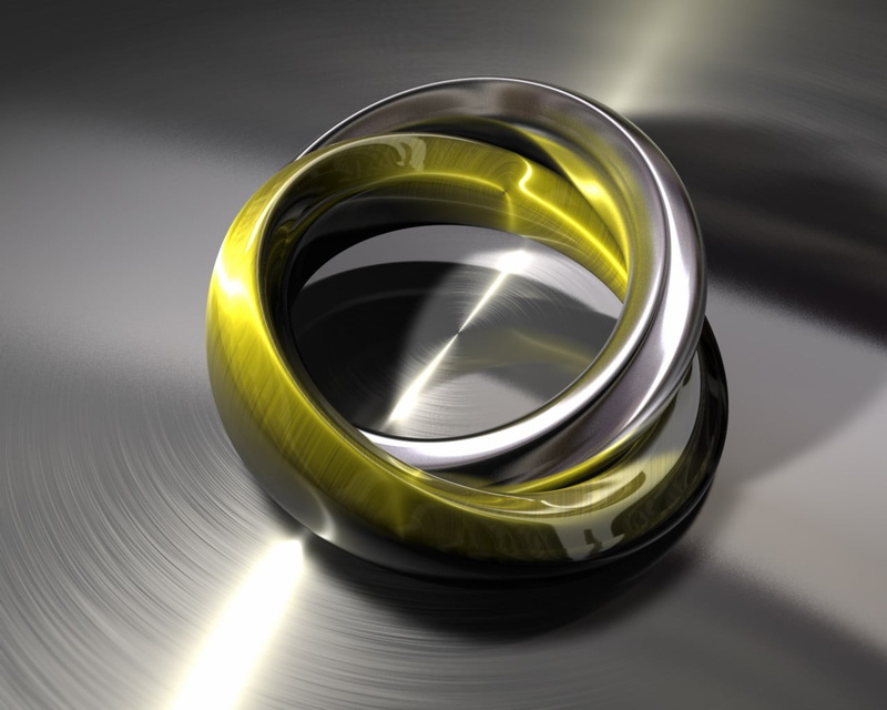 high angle view, single object, gold colored, metal, gray, graphic design, studio shot, circle, shape, shiny, vector, glass - material, close-up, abstract