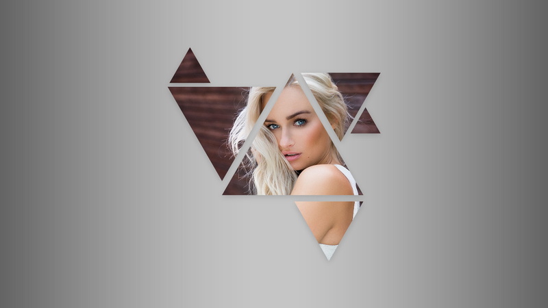 2K, polyscape, graphic design, abstract