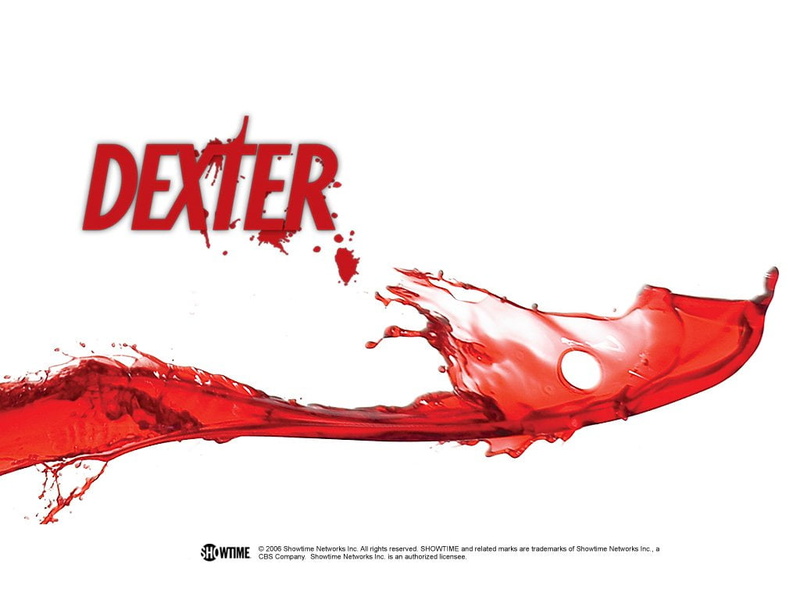 water, Dexter, red, text, indoors, drop, design, copy space, paint, shape, white background, Dexter Morgan, flowing, splashing, no people, motion, studio shot