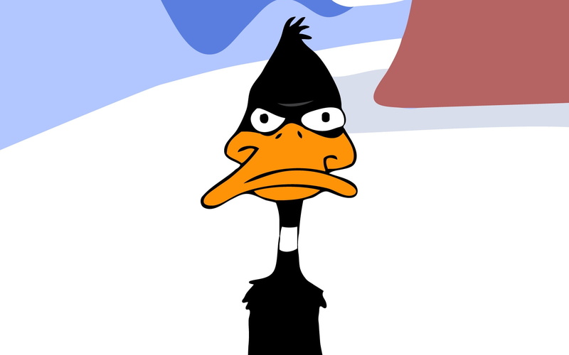 looney, daffy, animals, 720P, duck, x, Looney Tunes, art, hd, Cartoons, ducks, tunes