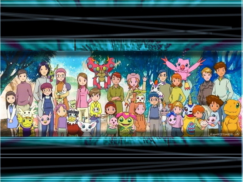hd, fantasy, 480P, cast, digimon, anime, cartoon, art