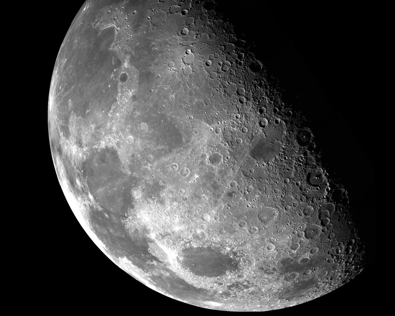outer space, space, hd, Moon, moons, outer, 720P, art
