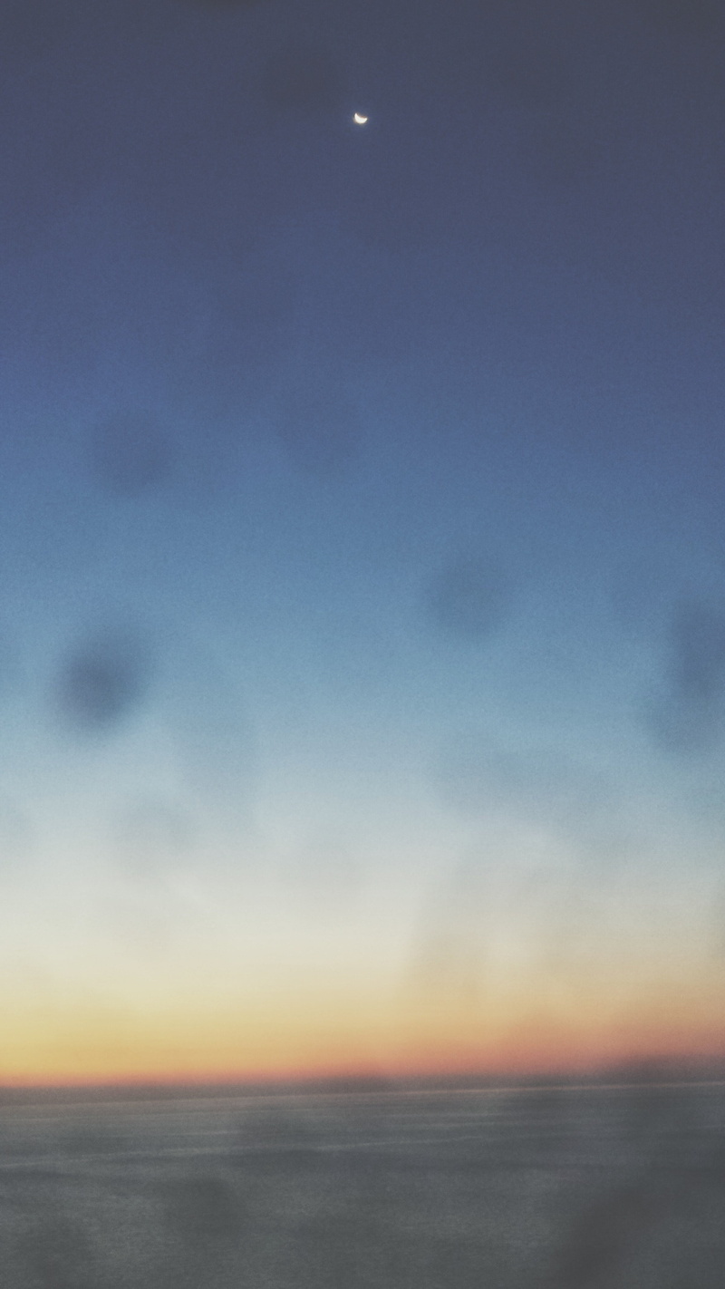 cloud - sky, beach, sunset, outdoors, no people, rain, tranquil scene, crescent moon, beauty in nature, idyllic, body, Moon, scenics - nature, horizon