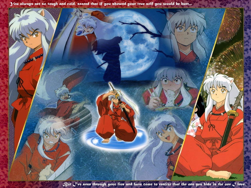 anime, x, art, Inuyasha, hd, 480P