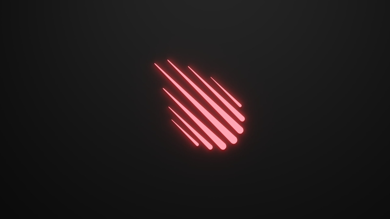 1080P, meteors, simple background