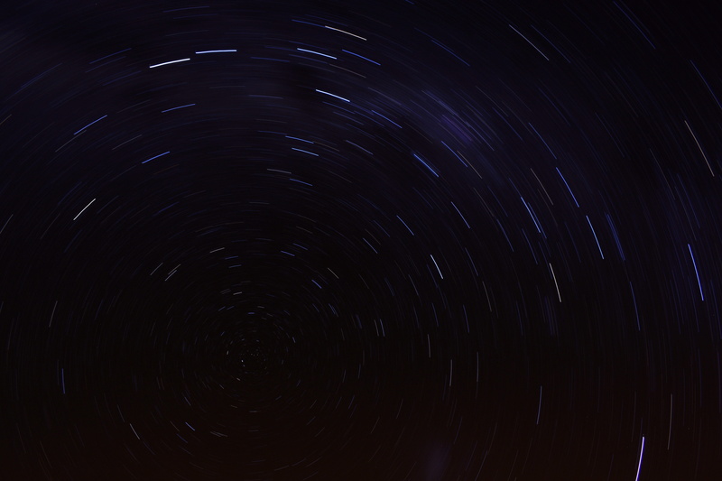 astronomy, spiral, night, long exposure, concentric, night sky, star trail, backgrounds, 5K, motion, tranquility, galaxy, astrophotography, milkyway, nigh time