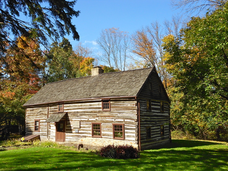 plant, grass, autumn, day, tree, outdoors, clouds, rustic, house, home, woods, Pennsylvania, architecture And Buildings, architecture, fall, building, outside