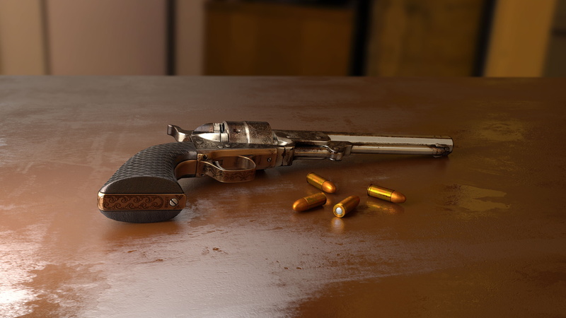 aggression, weapon, warning sign, wooden, war, danger, pistol, security, ammunition, crime, 4K, safety, metal, sign, table, indoors, handgun, violence
