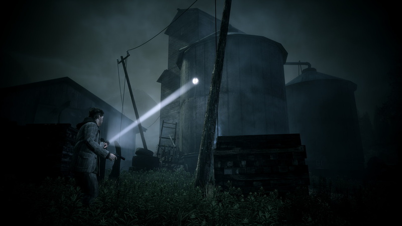 1080P, flashlight, dark, alan, video games, hd, wake