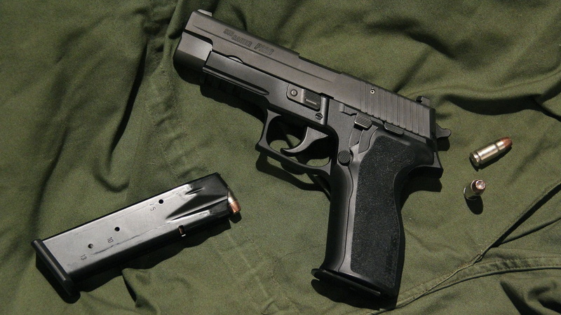 SIG Sauer P226, pistol, SIG Sauer, gun, 1080P