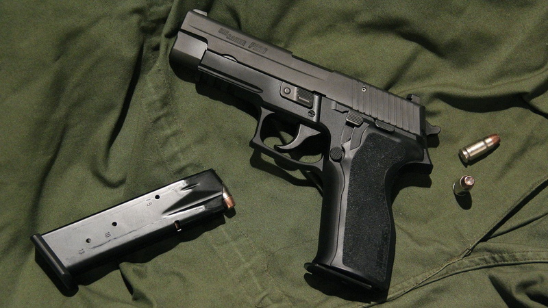 SIG Sauer P226, pistol, SIG Sauer, 1080P, gun
