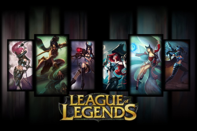long hair, long, weapons, legends, 720P, hair, lol, girls, league, uniform, league of legends