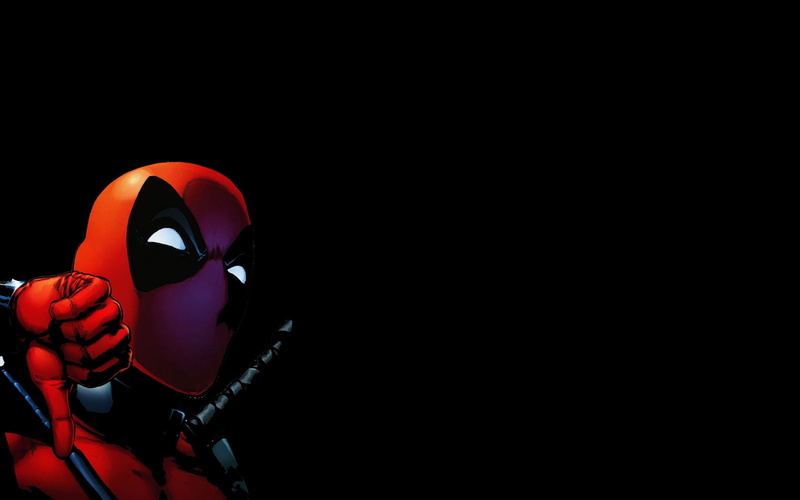 cartoon/comic, 720P, hd, black, deadpool