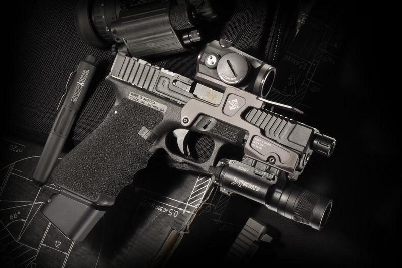 5K, Austrian, gun, Glock 17, background, self-loading
