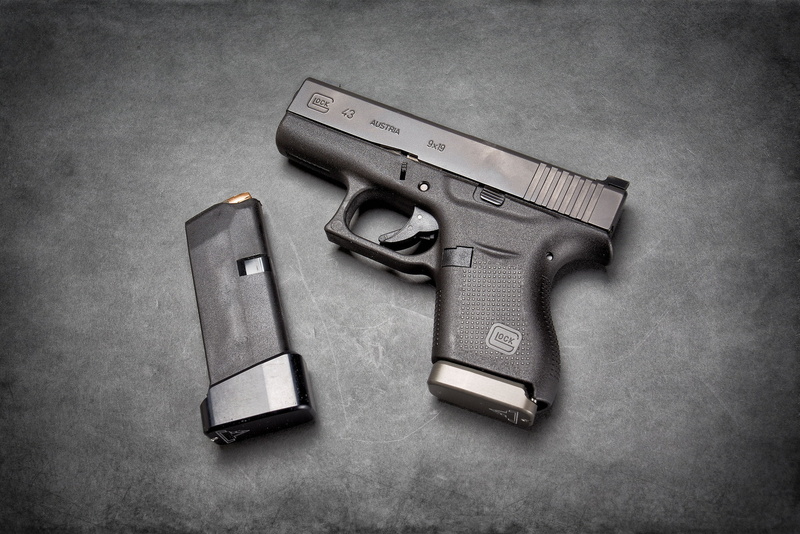 self-loading, Glock 43, 1080P, gun, Austrian