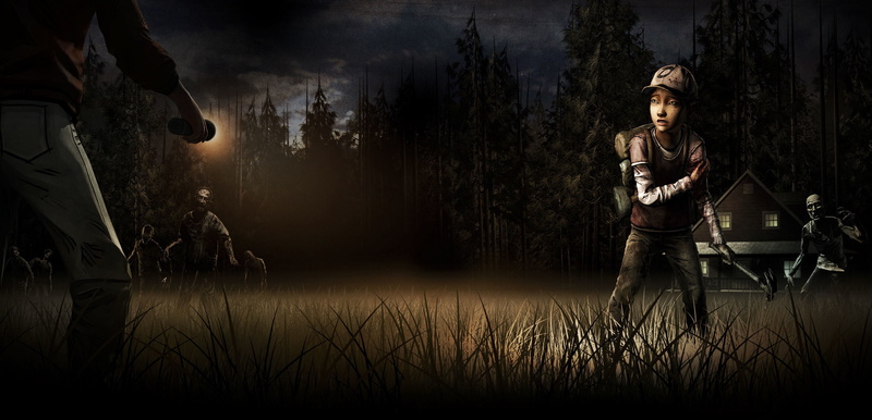 Flashlight, plant, adult, 1080P, Survivors, portrait, spooky, grass, The situation, Telltale Games, night, Hammer, young adult, Clementine