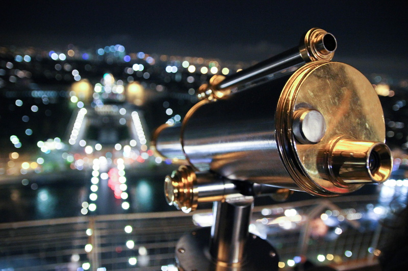 paris, optics, observation, telescope, eiffel, Eiffel Tower, tower, 5K