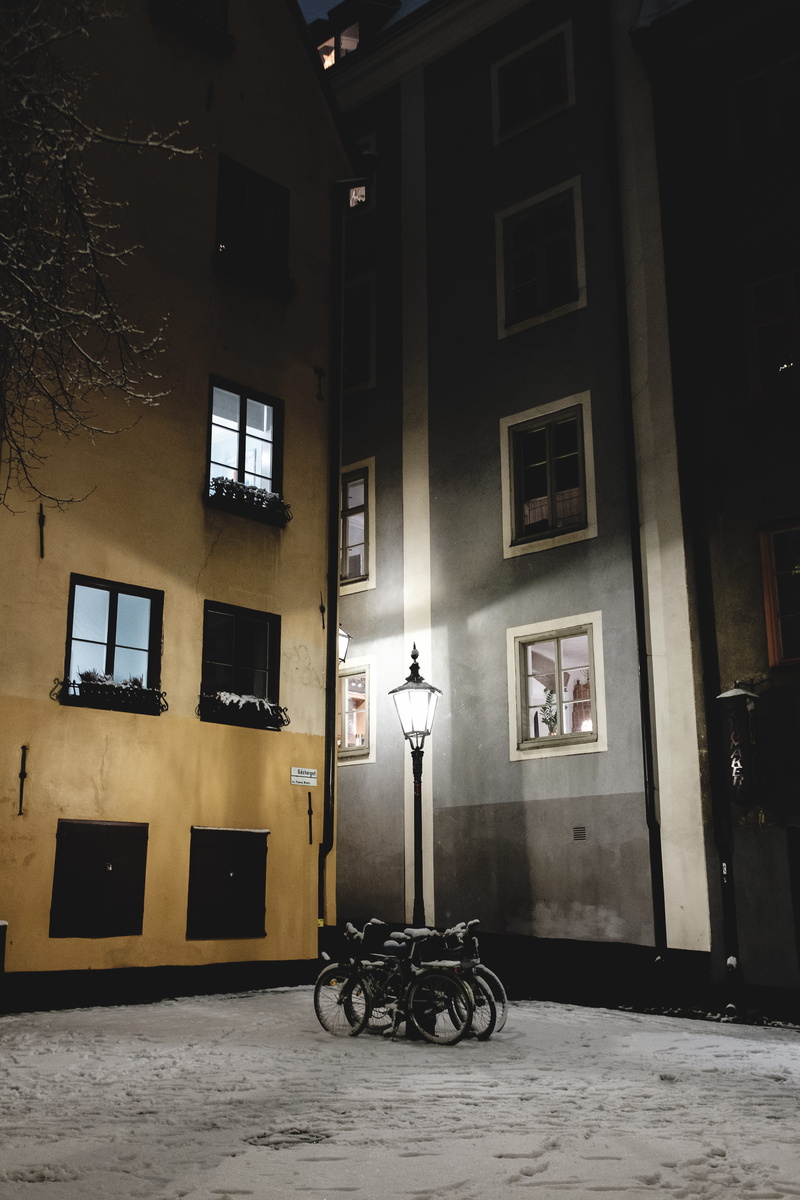 outdoors, cosy, door, residential district, street, house, window, no people, wall, city, illuminated, scandinavia, muted, parking, old town, building