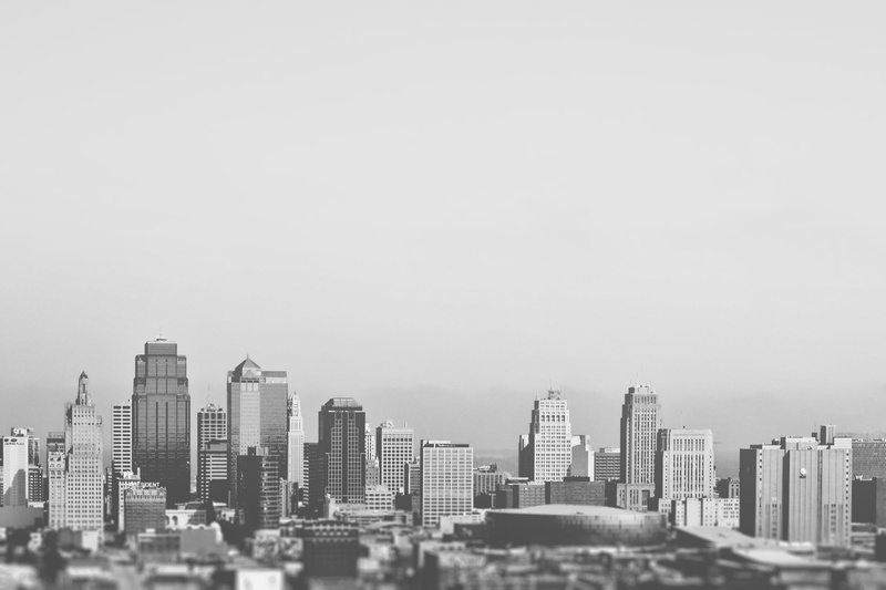 office building exterior, skyscraper, built structure, outdoors, skyline, visible, sized, low, sky, typical, district, clear sky, seems, residential district