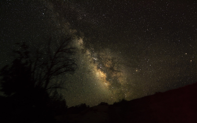 1080P, galaxy, stars, way, hd, night, space, milky