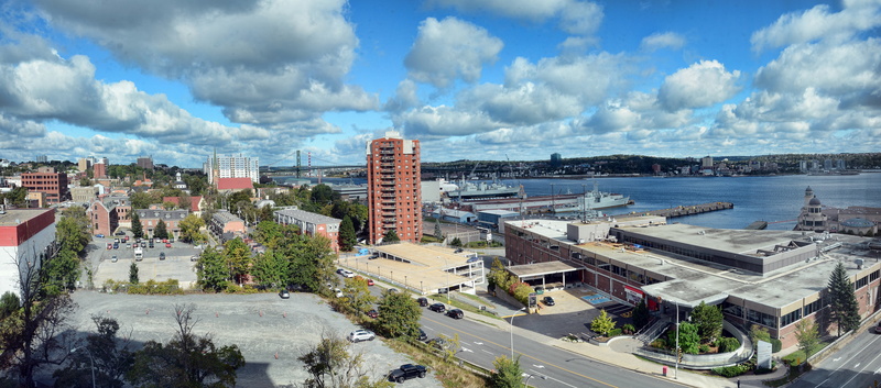 urban skyline, halifax, outdoors, nature, tree, modern, nova scotia, canada, building, 8K, skyscraper, destination, architecture, tourism, building exterior