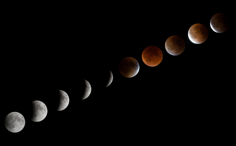 lunar, assorted, circle, moon, planetary moon, Space, low angle view, sky, natural phenomenon, beauty in nature, no people, Eclipse, 2015, supermoon, copy space
