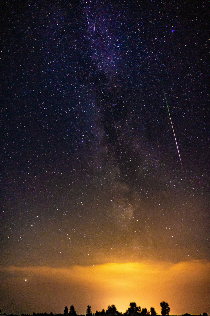 beauty In Nature, field, space Exploration, shooting star, majestic, mountain, nature, outdoors, star - Space, star, space, houston Astros, astronomy Telescope