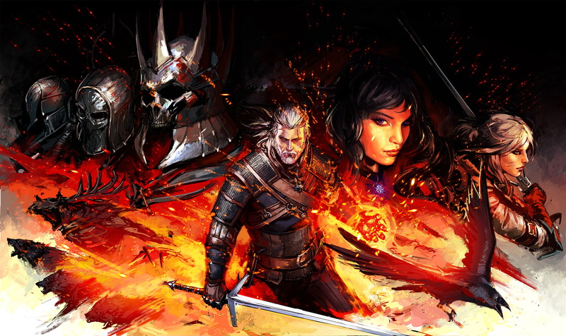 Geralt of Rivia, geralt, Butcher of Blaviken, Yennefer, White Wolf, The Witcher 3: Wild Hunt, 1080P, Yennefer of Vengerberg, Ciri or the Lion Cub of Cintra