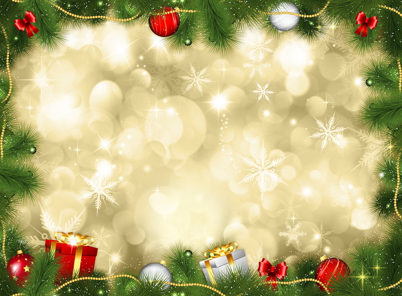 xmas, decoration, 4K, background, merry christmas, Christmas, New Year, fir tree