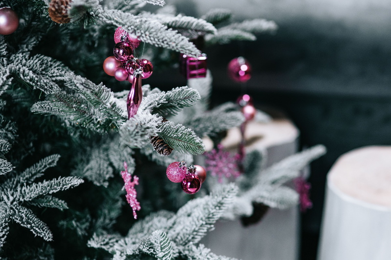 fir tree, christmas Decoration, focus on foreground, snow, outdoors, winter, frozen, Christmas tree, ornate, christmas, nature, no people, decorations