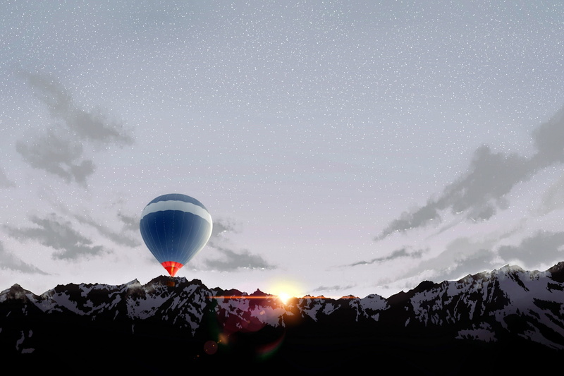 asus, balloons, mountains, air, px, nature, art, 2078x1385 px, x, 1080P, hot air balloons, hd, technology, hot