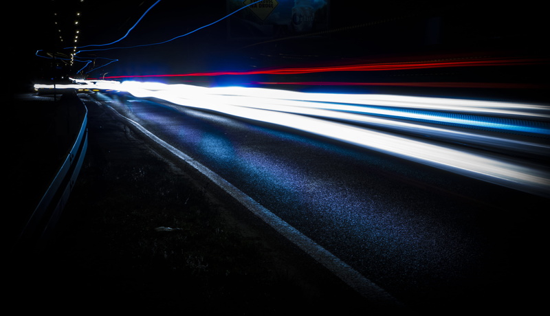 highway, mode of transportation, fast, movement, 4K, long exposure, no people, lighting equipment, abstract, light streaks, city life, light trail, time-lapse
