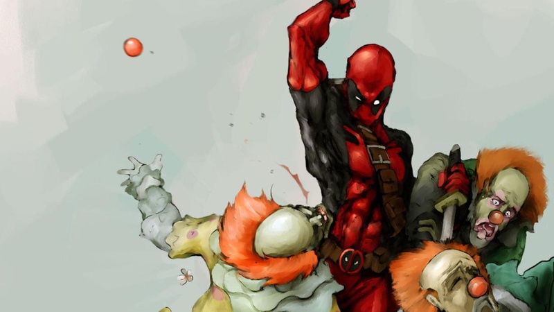 spice, Deadpool, digital, clowns, pepper, fruit, bell pepper, vegetarian food, studio shot, healthy eating, close-up, food, freshness, 1080P, no people