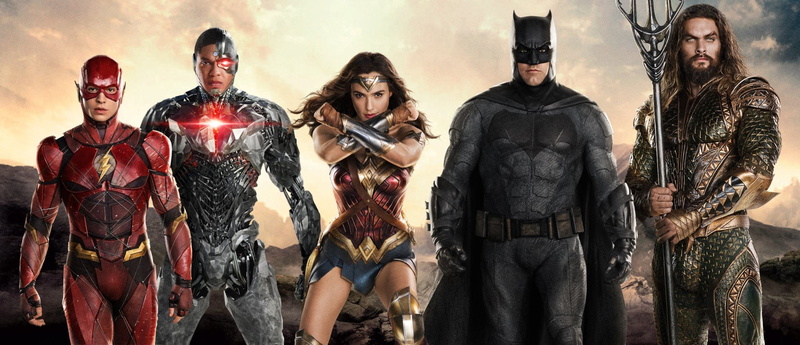 aggression, group of people, 1080P, fashion, weapon, standing, females, clothing, gun, Batman, Movie, Ezra Miller, antique, Jason Momoa, dress, women