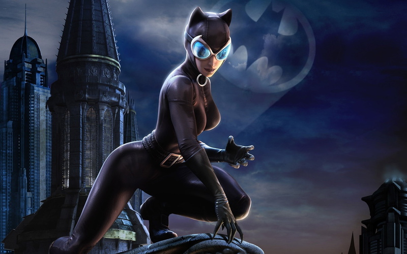 x, girls, dc, art, people, hd, 1080P, catsuit, Catwoman, comics, DC comics, hot