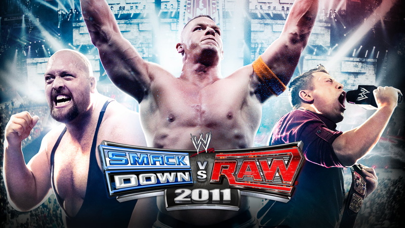 wrestling, Raw, WWE, big show, 1080P, smackdown vs raw 2011, smackdown, The Miz, John Cena, video games