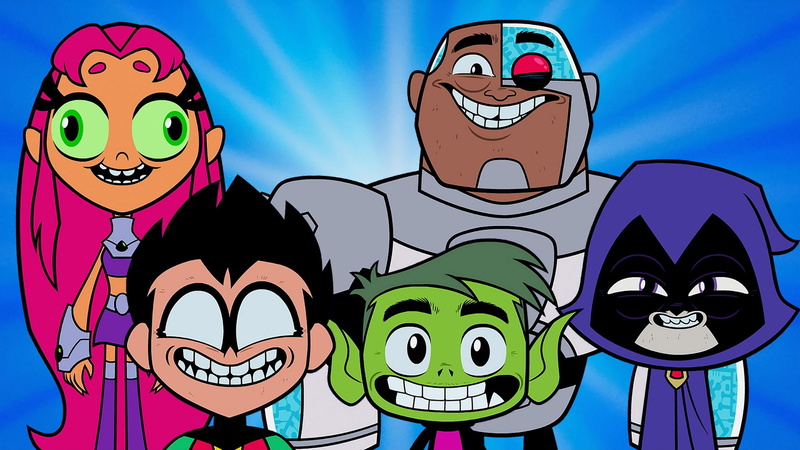 five, 4k, assorted, Teen Titans Go! To the Movies, 4K, characters