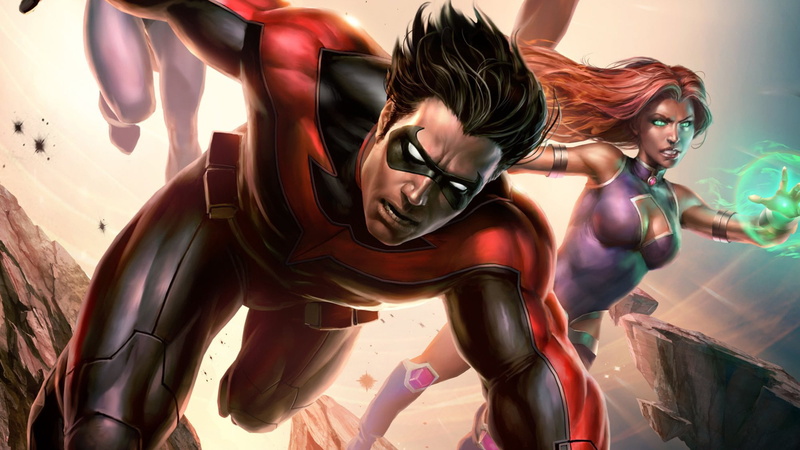 animated movies, movies, nightwing, hd, teen titans the judas contract, 1080P