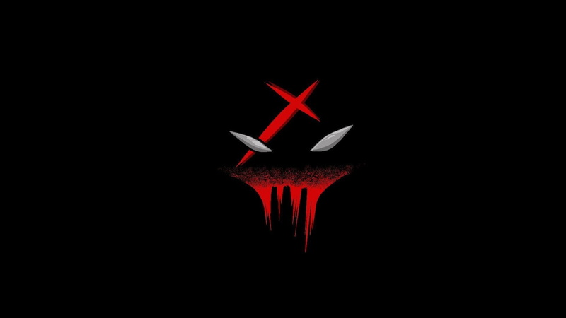 indoors, heat - temperature, abstract, black background, sign, no people, Red X, nature, burning, copy space, 1080P, close-up, fire, DC Comics, brightly lit