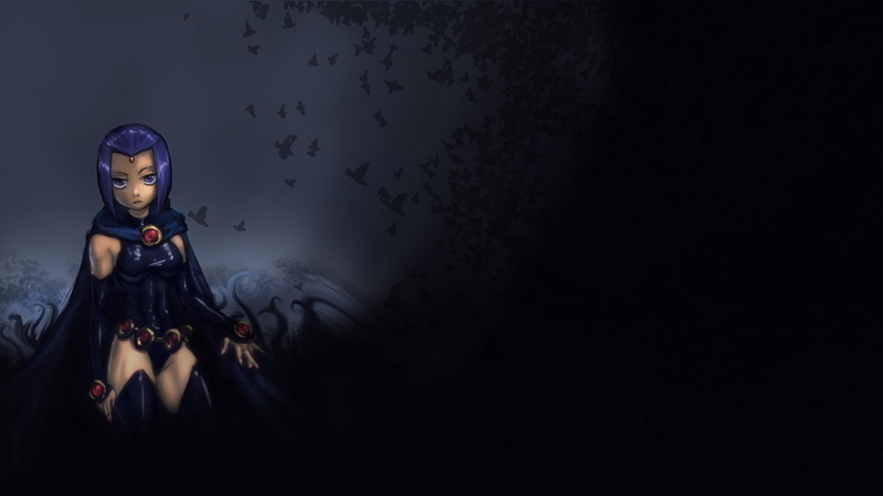  teen, cartoons, teen titans, 1920x1080, raven, titans, 1080P