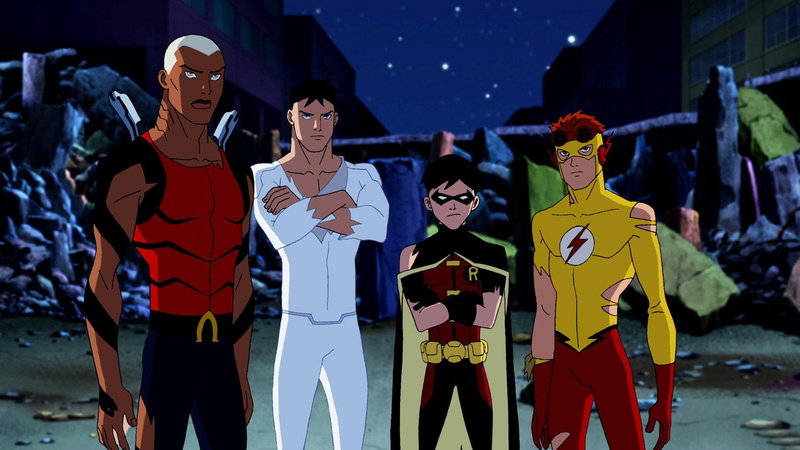 1080P, titans, 1920x1080, justice, young justice, cartoons, young, teen