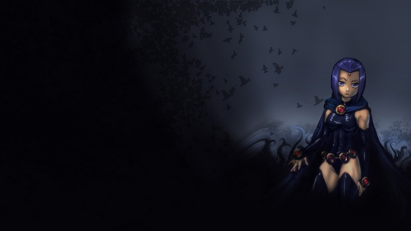 teen, raven, comics, character, 1080P, titans