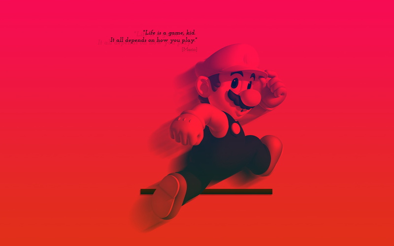 HD, Super, game, 2K, Quotes, life, Mario, popular