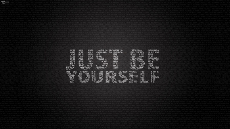 letters, typography, motivation, phrase, monochrome, 1080P