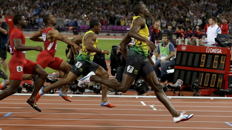 1080P, mens track, track and field event, sports race, men, competitive sport, athlete, bolt, usain, track and field athlete, jamaica, large group of people